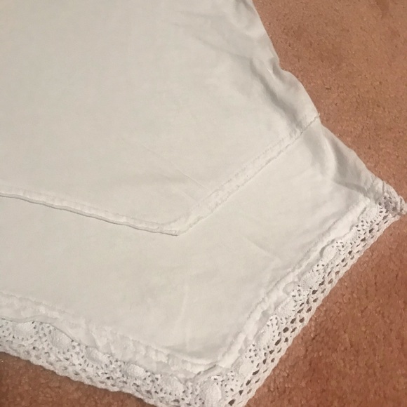 Color Me Cotton white top (made in USA ) - Picture 6 of 16